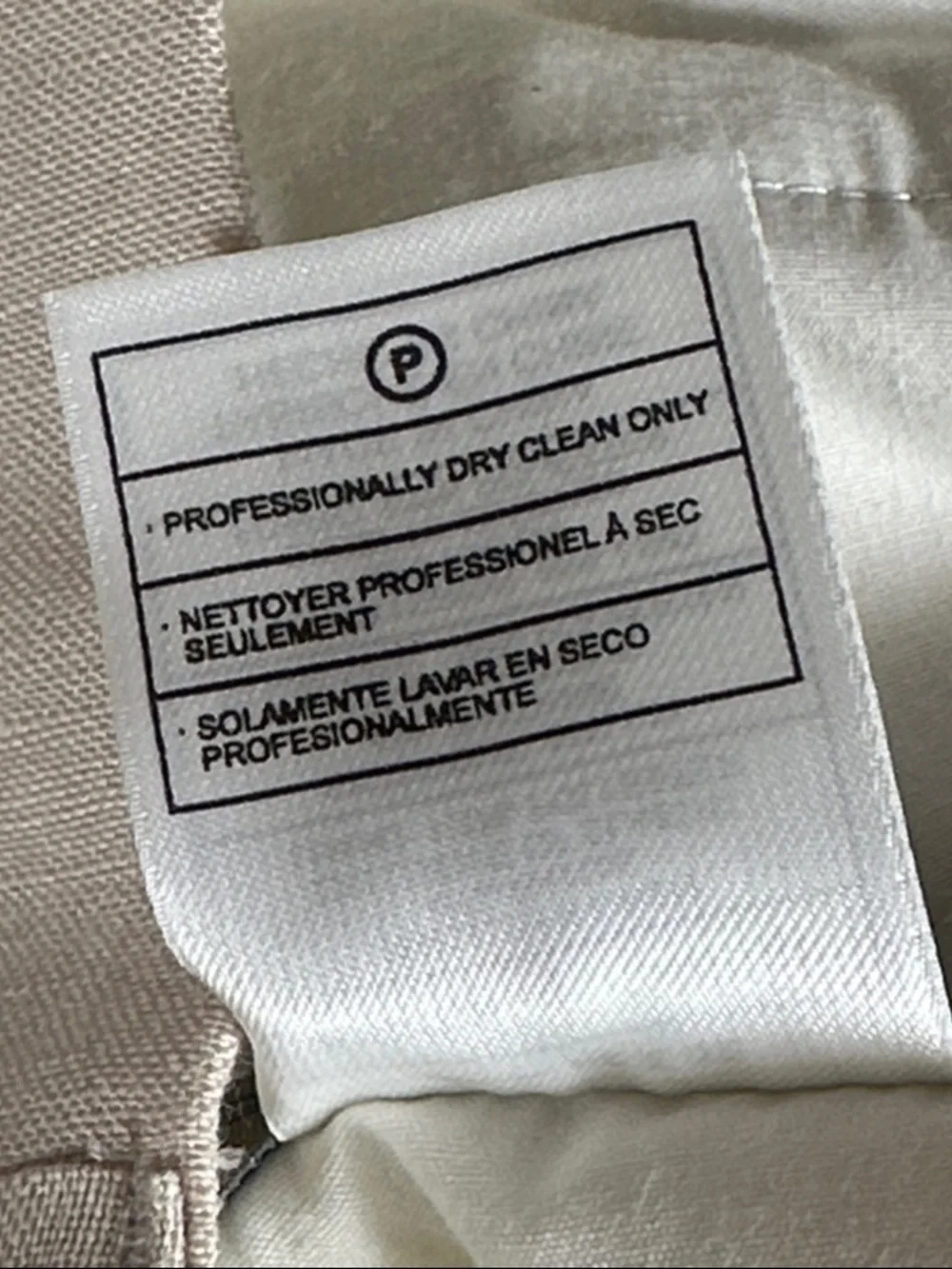 Comfort Zone by George Foreman Waist-Relaxer Linen Blend Pants Khaki size 50x32